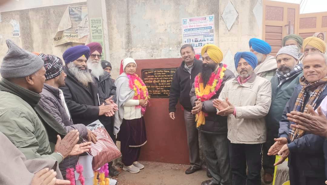 हलका विधायक संतोष कटारिया ने गांव दयालान में विकास कार्यों की शुरुआत की